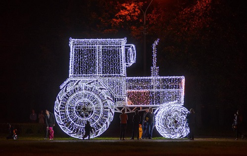 Световые фигуры в Минске